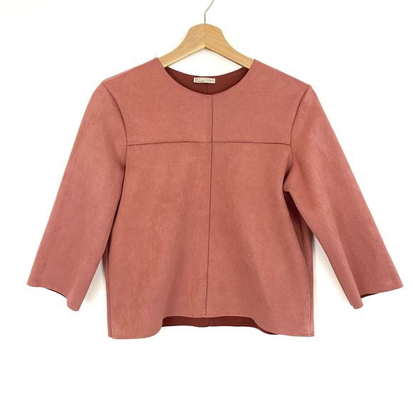 Zara Tops - Zara Womens Salmon Pink Top Size M